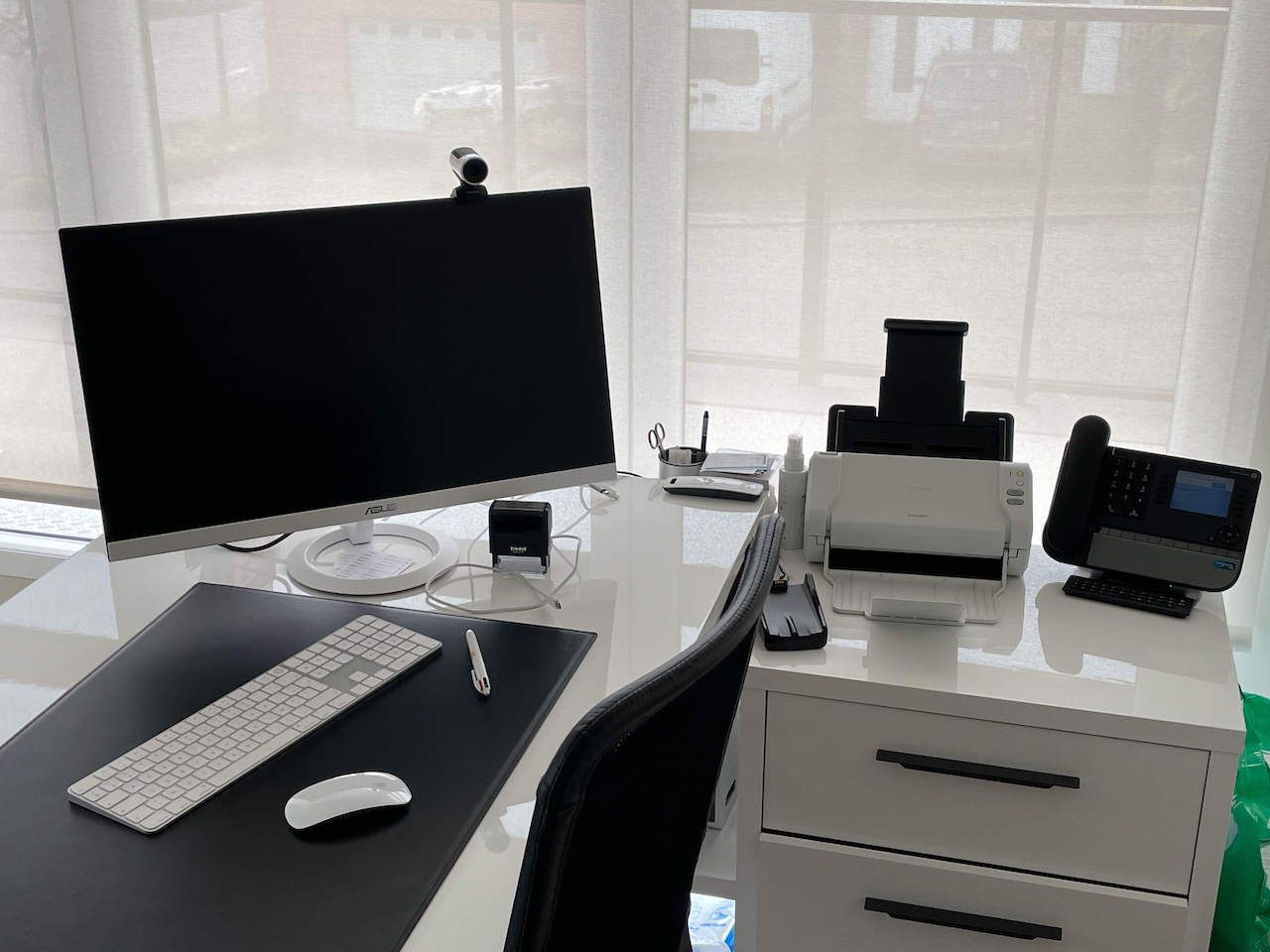 Photo d'un bureau de praticien 