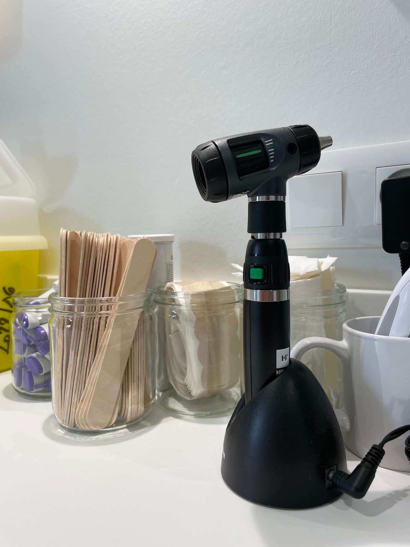 Photo d'un otoscope